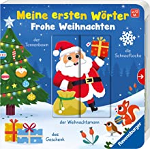 Meine ersten Wörter: Frohe Weihnachten - Sprechen lernen mit großen Schiebern für Kinder ab 12 Monaten