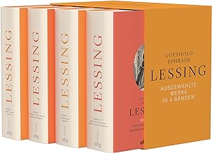 Gotthold Ephraim Lessing. Ausgewählte Werke: 4 Bände im Schmuckschuber