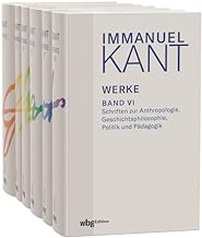 Immanuel Kant. Werke in sechs Bänden: 6 Bände im Schmuckschuber