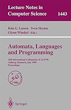 Automata, Languages and Programming: 25th International Colloquium, Icalp'98, Aalborg, Denmark, July 13-17, 1998, Proceedings
