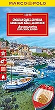 MARCO POLO Reisekarte Kroatische Küste, Slowenien 1:325.000