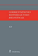 Commentationes Historiae Ivris Helveticae