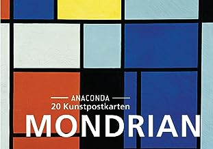 Postkarten-Set Piet Mondrian: 20 Kunstpostkarten aus hochwertigem Karton. ca. € 0,25 pro Karte