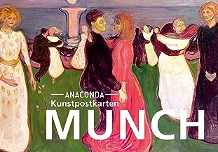 Postkarten-Set Edvard Munch: 18 Kunstpostkarten aus hochwertigem Karton. ca. 0,28EUR pro Karte: 66