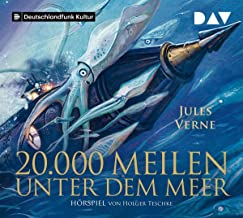 20.000 Meilen unter dem Meer: Hörspiel mit Matthias Habich, Stefan Kaminski u.v.a (1 CD)