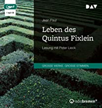 Leben des Quintus Fixlein: Lesung mit Peter Lieck (1 mp3-CD)