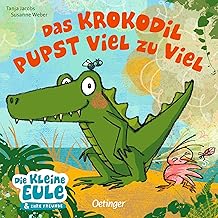 Das Krokodil pupst viel zu viel