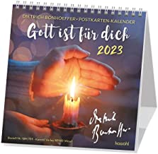 Gott ist für dich 2023: Dietrich Bonhoeffer-Postkarten-Kalender
