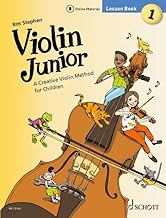 Violin Junior: Lesson Book 1 - A Creative Violin Method for Children - Violin Sheet Music - Schott Music (ED 23101): A Creative Violin Method for Children. Band 1. Violine. Lehrbuch.