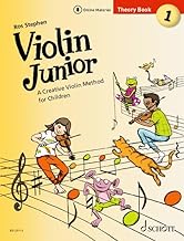 Violin Junior: Theory Book 1 - A Creative Violin Method for Children - Violin Sheet Music - Schott Music (ED 23111): A Creative Violin Method for Children. Band 1. Violine.: Theoriebuch 1