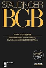 Artikel 19-24 EGBGB: (Internationales Kindschaftsrecht, Erwachsenenschutzübereinkommen)