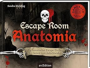 Escape Room. Anatomia: Ein historischer Escape-Thriller mit Seiten zum Aufschneiden