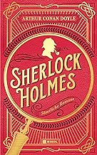 Sherlock Holmes: Sämtliche Romane: Cabra-Leder mit zweifarbigen Prägungen