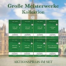 Große Meisterwerke Kollektion Softcover (Bücher + 8 MP3 Audio-CDs) - Lesemethode von Ilya Frank - Zweisprachige Ausgabe Englisch-Deutsch: Ungekürzter ... Lesen lernen, auffrischen und perfektionieren