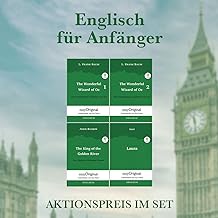 Englisch für Anfänger (Bücher + 4 MP3 Audio-CDs) - Lesemethode von Ilya Frank: Ungekürzter Originaltext - Englisch durch Spaß am Lesen lernen, auffrischen und perfektionieren