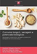 Curcuma longa L.: secagem e potenciais biológicos: Modelagem matemática, secagem e potenciais biológicos de Curcuma Long L.