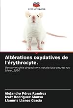 Altérations oxydatives de l'érythrocyte.: Dans un modèle de syndrome métabolique chez les rats Wistar, 2024.