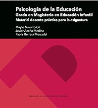 Psicología de la Educación. Grado en Magisterio en Educación Infantil: Material docente práctico para la asignatura: 322