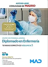 Diplomado en Enfermería de la Comunidad de Madrid (acceso libre). Temario Específico Volumen 3