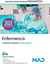 Enfermero/a de Osakidetza-Servicio Vasco de Salud. Temario General volumen 2