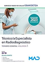 Técnicos Especialistas de Radiodiagnóstico del Servicio Vasco de Salud-Osakidetza. Temario general V 3