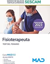 Fisioterapeuta del Servicio de Salud de Castilla-La Mancha (SESCAM). Test del temario