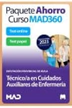 Paquete Ahorro (LIBRERÍA) Curso MAD360 + Libros PAPEL Técnico/a en Cuidados Auxiliares de Enfermería de la Diputación Provincial de ÁvilaL