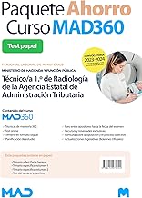 Oposiciones Técnico/a 1º de Radiología (Grupo Profesional III) Agencia Estatal Administración Tributaria. Paquete Ahorro de Libros y Curso MAD360