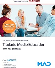 Titulado Medio Educador (Grupo II) de la Comunidad de Madrid. Test