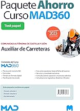 Oposiciones Auxiliar de Carreteras de la Administración de la Comunidad de Castilla y León. Paquete Ahorro de Libros y Curso MAD360