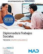 Diplomado/a Trabajos Sociales del Ayuntamiento de Madrid. Temario Grupo II Volumen 2