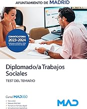 Diplomado/a Trabajos Sociales del Ayuntamiento de Madrid. Test del Temario