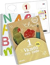 Vamos con todo 1. Primer trimestre. Cuadrícula. + Lectoescritura cuadrícula + Material manipulativo