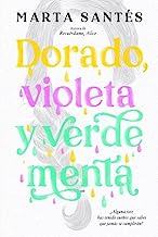 Dorado, violeta y verde menta/ Gold, Violet and Mint Green