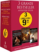 3 grandi bestseller. Avventure epiche: Inquisizione-L'enigma dell'abate nero-Leonardo da Vinci