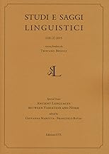 Studi e saggi linguistici (2015)