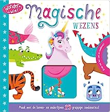 Magische wezens - Wonderwiel: Maak met de boven- en onderlijven 25 grappige combinaties!