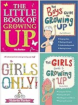 Little Book of Growing Up, The Boys Guide to Growing Up, Girls Only & The Girls' Guide to Growing Up 4 Books Collection Set