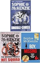 Set di 3 libri della collezione Sophie McKenzie (The Medusa Project Double-Cross, Hit Squad e Boy Missing World Book Day)