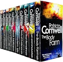 Kay Scarpetta Series 1-10 Collection 10 Books Set By Patricia Cornwell (Postmortem, Body Of Evidence, All That Remains, Cruel And Unusual, The Body Farm, From Potter's Field, Cause Of Death & More)