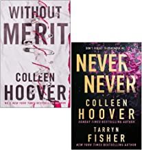 Colleen Hoover Collection 2 Books Set (Without Merit, Never Never)