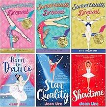 Somersaults and Dance Trilogy Series Collection 6 Books Set By Cate Shearwater & Jean Ure (Going For Gold, Making The Grade, Rising Star, Born to Dance, Star Quality, Showtime)