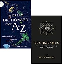 The Dream Dictionary from A to Z By Theresa Cheung & Nostradamus Complete Prophecies For The Future By Mario Reading 2 Books Collection Set