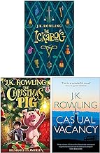 Set di 3 libri della collezione JK Rowling (The Ickabog [copertina rigida], The Christmas Pig [copertina rigida], The Casual Vacancy)