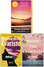 Milkman, Girl Woman Other, Where The Crawdads Sing 3 Books Collection Set