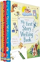 Usborne My First Story Writing Book, Write and Draw Your Own Comics, Write Your Own Adventure Stories 3 Books Collection Set
