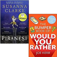 Piranesi By Susanna Clarke & The Bumper Book of Would You Rather By Joe Kerr 2 Books Collection Set