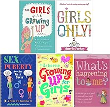 Growing Up For Girls 5 Books Collection Set (The Girls' Guide to Growing Up,Girls Only! All About Periods,Sex, Puberty and All That Stuff,Growing up for Girls & Whats Happening to Me?)