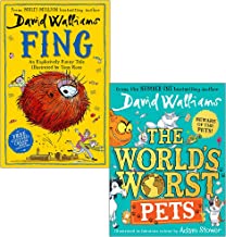 David Walliams Collection 2 Books Set (Fing, [Hardcover]The World’s Worst Pets)