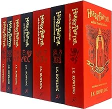 Harry Potter Grifondoro Edition Series Collection 7 libri impostati da JK Rowling (Pietra filosofale, Camera dei segreti, Prigioniero di Azkaban, Calice di fuoco, Ordine della Fenice e altro)